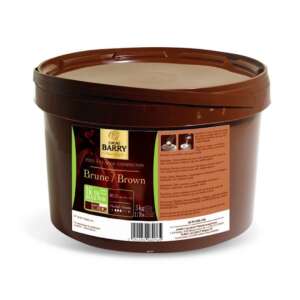 Cacao Barry Dark Chocolate Coating Pate A Glacer Brune
