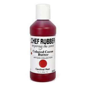 Chef Rubber Cardinal Red Cocoa Butter Color