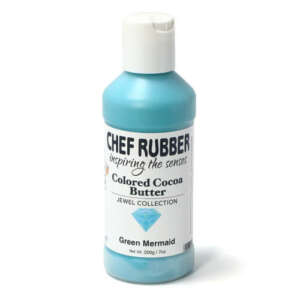 Chef Rubber Jewel Green Mermaid Cocoa Butter Color