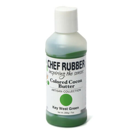 Chef Rubber Key West Green Cocoa Butter Color