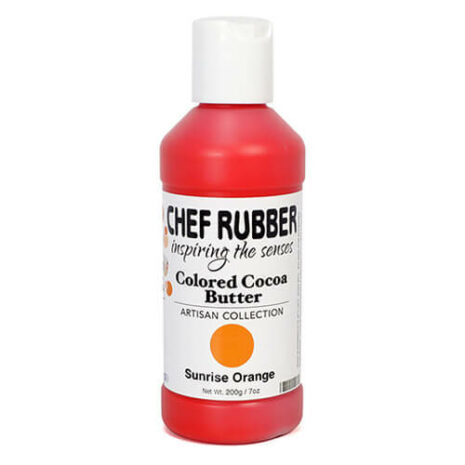 Chef Rubber Sunrise Orange Cocoa Butter Color