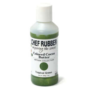 Chef Rubber Tropical Green Cocoa Butter Color