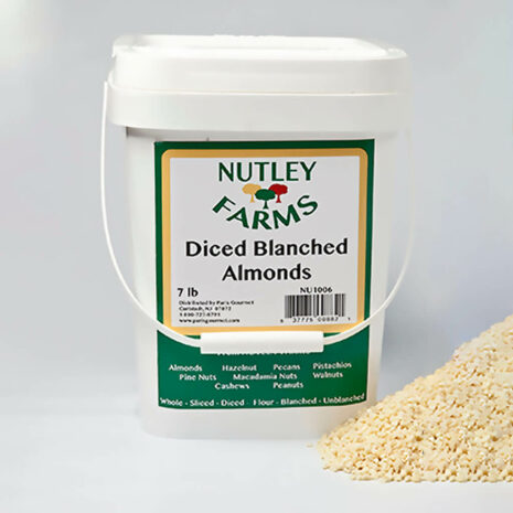 Nutley Farms Almonds Diced Blanched California