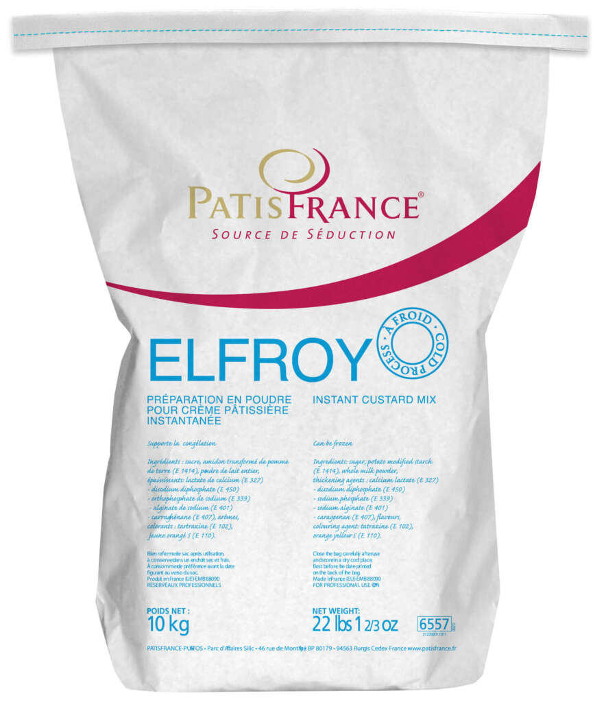 PatisFrance Elfroy Custard Cream Cold Proc