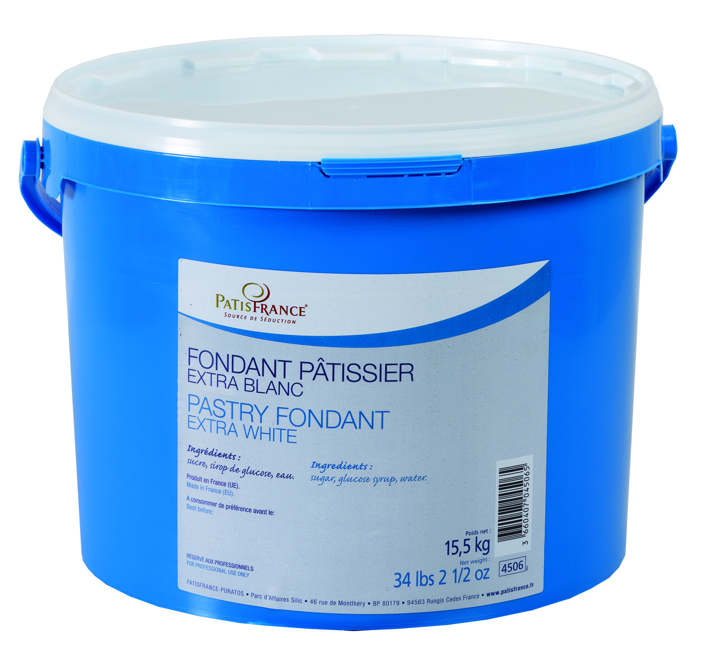PatisFrance Pastry Fondant Extra White – Rader Foods
