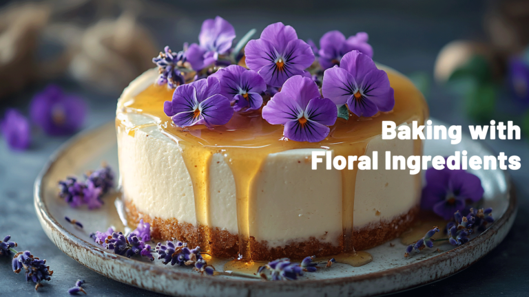 Baking with Floral Ingredients
