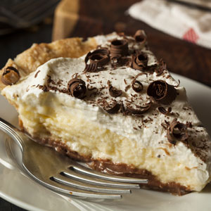 Black Bottom Coconut Pie – FROM THE PERFECT PUREE