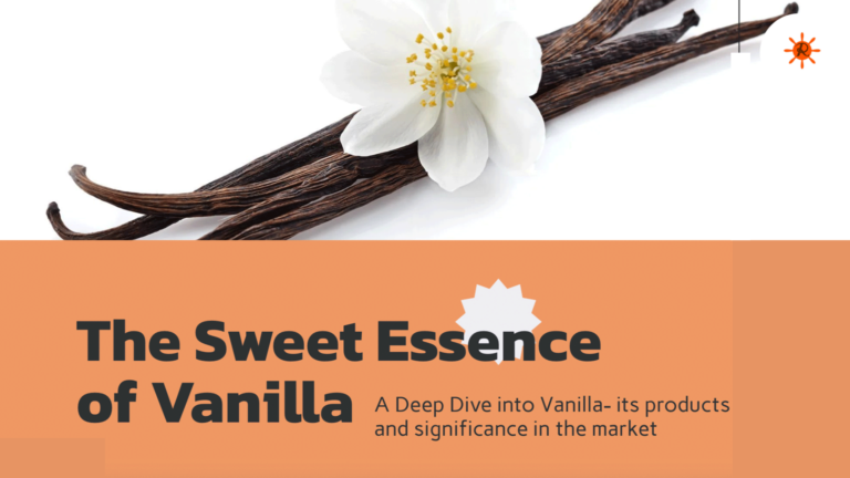 The Sweet Essence of Vanilla